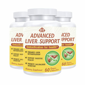 Suplemento Herbal para la Salud Digestiva y Desintoxicación del Hígado para Adultos, con Cúrcuma y Cardo Mariano, 60 Cápsulas Dietéticas - Product Image 3