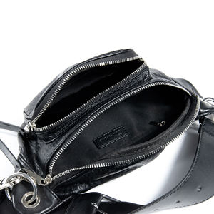Vente directe d'usine ceinture sacs banane en cuir Pu sport sac de taille élégant sac de ceinture noir - Product Image 5