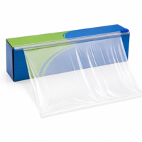 Film alimentaire en PVC transparent en gros, rouleau d'emballage plastique de qualité alimentaire