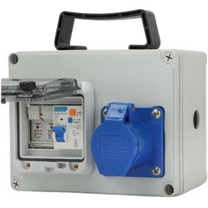 1x16A Industrial Socket + 2P RCD & Breaker, Support customization. Contact customer service for a quote - Product Image 1