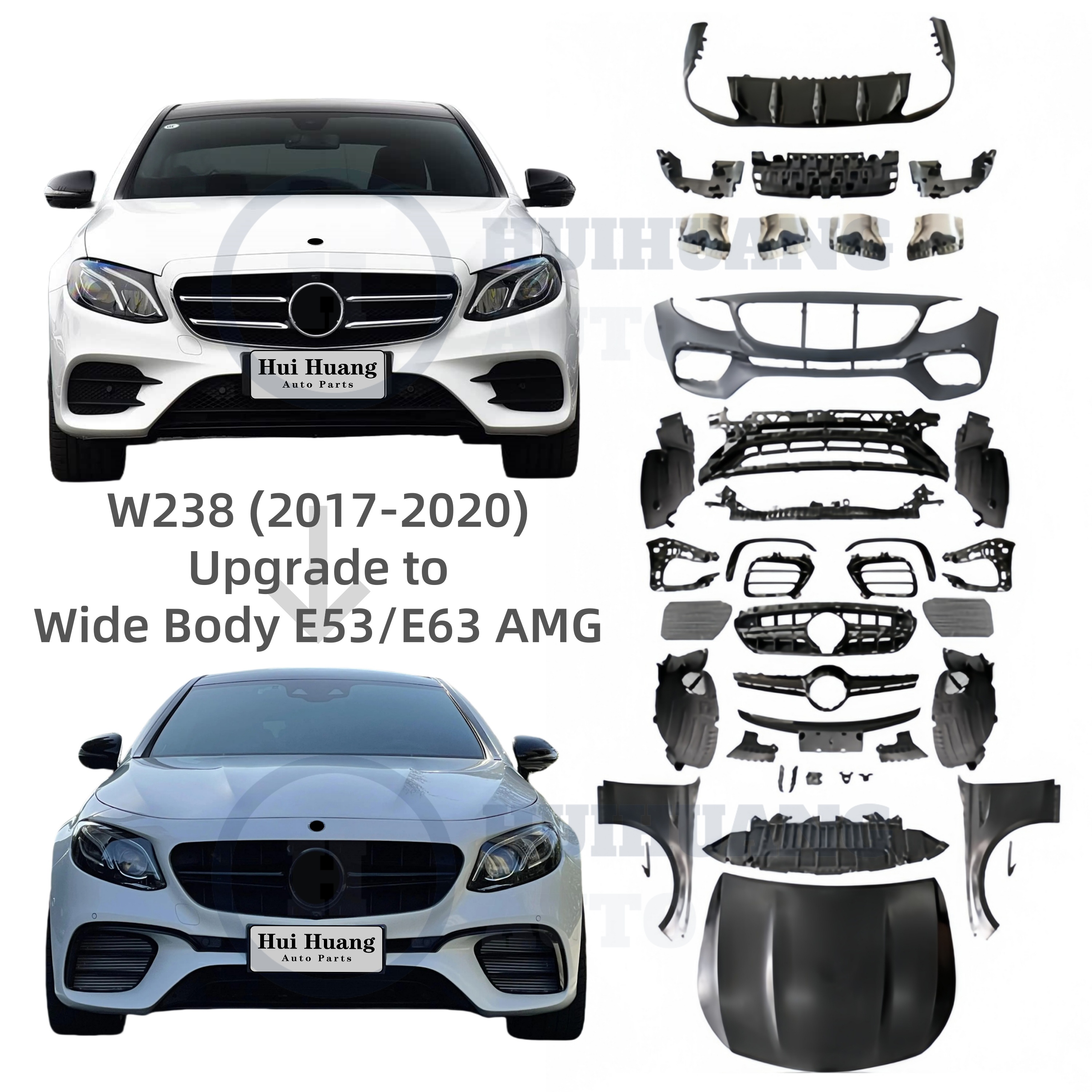 Wholesale E63 Fender Amg Style, Durable Iron Construction