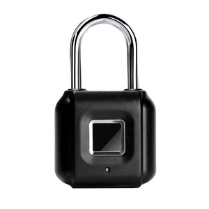 Mini cadenas électronique portatif rechargeable intelligent d'empreinte digitale Cylindres de serrure portatifs - Product Image 1