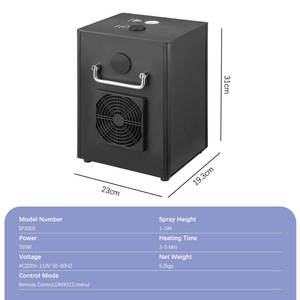 Machine à étincelles froides en gros MX512/Télécommande Décoration de <span class=keywords><strong>mariage</strong></span> Effets spéciaux Machine à étincelles Scène - Product Image 3