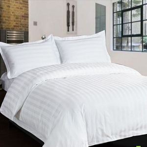100% coton soie/ajusté/de mariage <span class=keywords><strong>en</strong></span> microfibre jersey brodé imperméable à l'eau marque blanc hôtel <span class=keywords><strong>drap</strong></span> de lit - Product Image 1