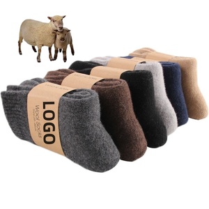 Emballage Chaussettes personnalisées Chaussettes épaisses thermiques unisexes de qualité supérieure Hiver 100% Chaussettes <span class=keywords><strong>en</strong></span> <span class=keywords><strong>laine</strong></span> <span class=keywords><strong>d</strong></span>'<span class=keywords><strong>alpaga</strong></span> - Product Image 1