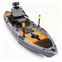 Lampe LED télescopique Yak Outdoors pour kayak, avec connecteur à dégagement rapide, portable, pour signalisation marine et éclairage de conduite