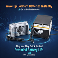 Chargeur de batterie au lithium 36V LNLEE 36V 40A 2300W LiFePO4 pour chariot élévateur, alimentation intelligente résonnante LLC haute efficacité