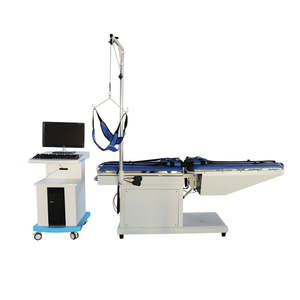 Equipo de Fisioterapia, Cama Terapéutica de Tracción <span class=keywords><strong>Lumbar</strong></span>, Tracción Espinal Cervical y <span class=keywords><strong>Lumbar</strong></span> - Product Image 2