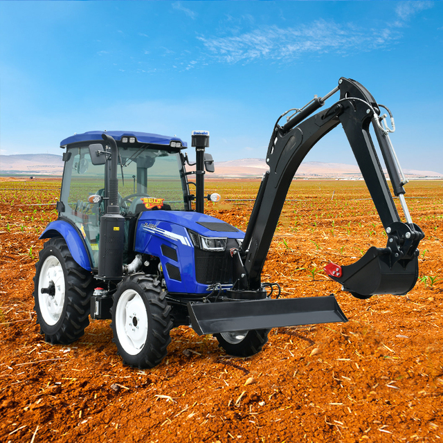 Feichuang Multi-Purpose Agricultural Mini Tractor 4x4 Gear Drive 80-120HP Weichai Diesel Engine High Efficiency