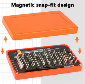 <span class=keywords><strong>Kit</strong></span> d'outils de <span class=keywords><strong>démontage</strong></span> et de réparation pour téléphones portables et ordinateurs, jeu de tournevis multifonction 68-en-1 - Product Image 5