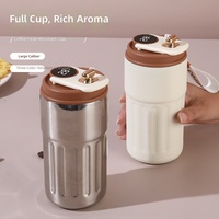 Mug à café en acier inoxydable 316 avec affichage de la température, à double paroi isolée, portable, cadeau promotionnel, vente en gros