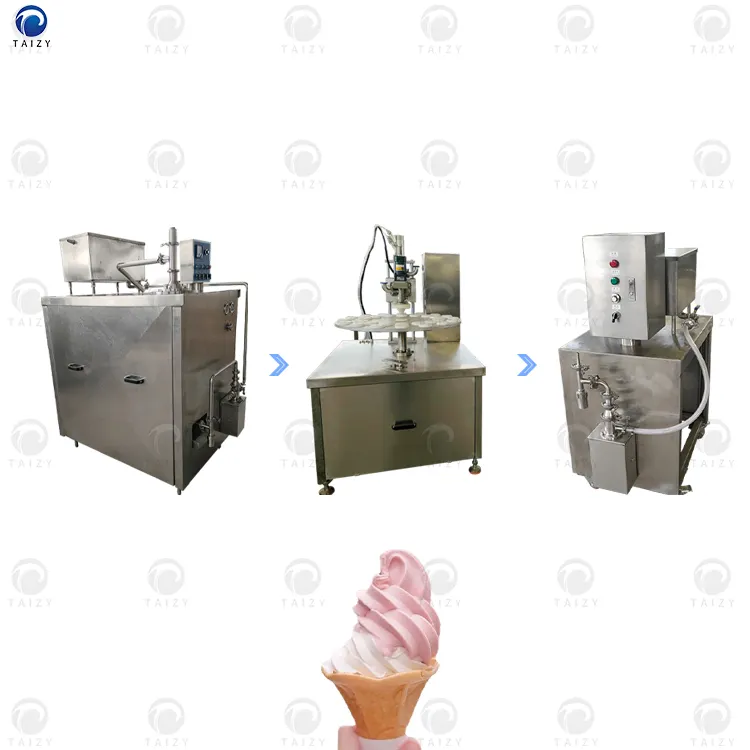 自動アイスクリーム製造機冷凍アイスクリームマシンジャムポンプ