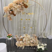 Acrylic Wall Clear Acrylic Wine Glass Holder Display Stand Champagne Wall For Wedding Decoration