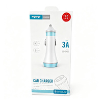 Boîte d'emballage personnalisée pour câble de données Type-C, étui fantaisie pour téléphone portable, boîte en papier, emballage pour chargeur de voiture