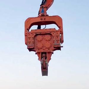 Marteau vibratoire excentrique KF600 4, machine hydraulique pour pieux tubulaires, machine hydraulique pour pieux tubulaires, marteau vibratoire hydraulique, machine de pieuillage pour excavatrice - Product Image 6