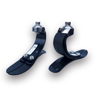 Prothèse de pied en fibre de carbone haut de gamme à cheville haute, pied dynamique léger en carbone pour la marche quotidienne et la course des amputés