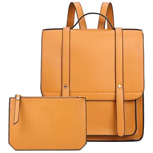 Factory Custom Man Vrouwen Rugzak Schooltas Met Kleine Portemonnee En Portemonnee