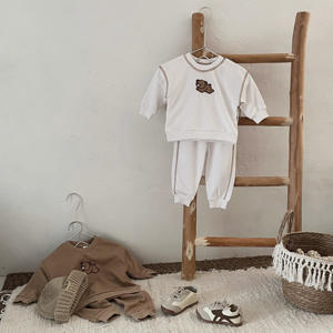 2 Stuks Zoete Stijl Lente Herfst Peuter Kleding Voor Baby Jongen En Meisje Kinderen Trainingspak Pak Voor Kinderen - Product Image 6