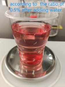 ราสเบอรี่สีแดงเข้มข้นรูปแบบของเหลวบริสุทธิ์ได้รับการรับรอง HACCP สำหรับงานฝีมือเครื่องดื่มไอศครีมเจลลี่รสไม่มีเทียม - Product Image 3