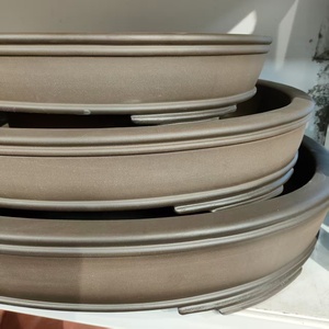 <span class=keywords><strong>Pot</strong></span> ovale non émaillé de haute qualité <span class=keywords><strong>XXL</strong></span> fait à la main avec finition antique et design à cinq lignes - Product Image 4