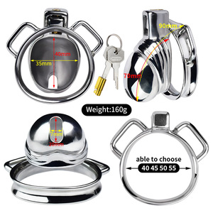 Vibrerende Tong Anale Bal Vergroting Zware Magnetische Haan Ring Aanpassen Ontwerp Sexe Pop Kuisheidskooi Staal Voor Mannen Seksspeeltje - Product Image 3