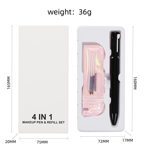 Offre spéciale sans logo <span class=keywords><strong>crayon</strong></span> de maquillage 4 <span class=keywords><strong>en</strong></span> <span class=keywords><strong>1</strong></span> <span class=keywords><strong>crayon</strong></span> à <span class=keywords><strong>lèvres</strong></span> surligneur eye-liner sourcils <span class=keywords><strong>crayon</strong></span> de maquillage et recharge ensemble marque privée - Product Image 6