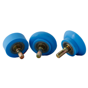 Woodworking Machinery Silica Gel Wheel Silicone <strong>Roller</strong> <strong>Feeding</strong> Roll With Bearing - Product Image 1