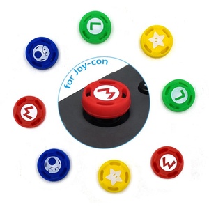 Rubber Thumbstick Cover Silicone Analog Thumb Stick Grips Joystick Caps for Nintendo Switch Lite OLED <strong>Joycon</strong> Joy-con <strong>Controller</strong> - Product Image 4