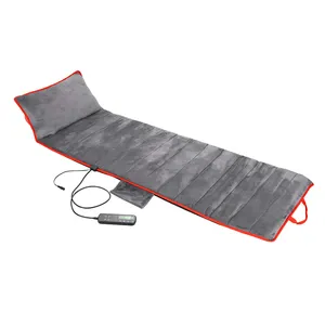 cheap price electric full body massage mat back vibrating heating thai massage mat mattress massage