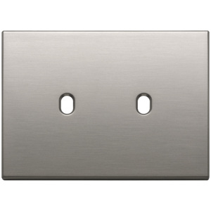 <b>Brushed</b> Nickel Wall Plate 3Mx2 12.5x9.5x1.4 For <b>Wiring</b> Accessories - Product Image 1