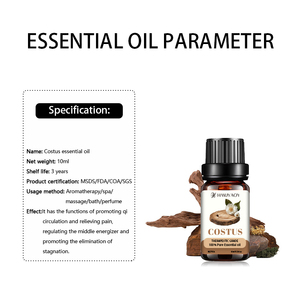 Huile essentielle de racine de costus 100% pure, vente en gros, huile essentielle de racine de costus en vrac, huile de racine de costus naturelle et pure - Product Image 2