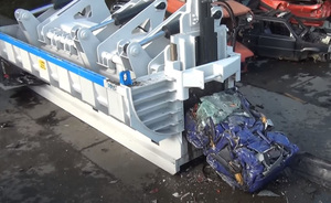 Hot bán xe Baler máy để tái chế thân xe hoặc vỏ xe - Product Image 4