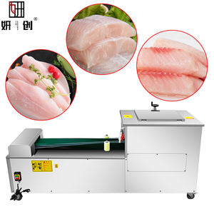 Máquina Cortadora de Pescado, Máquina Automática para Limpiar Pescado Pequeño, Aislada de Acero, para Pescado Asado en Restaurantes - Product Image 1