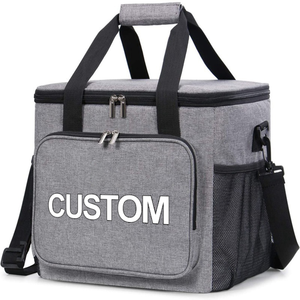 0717 Factory Custom Logo Oxford Lunch Cooler Bag Insulated for Office Travel Thermal Portable Soft Tote Box - Product Image 2