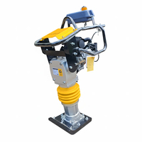   Compacteur à piston thermique GX120 160 pour travaux de construction, type Jumping Jack, 80 kg, pour compactage de sous-sol