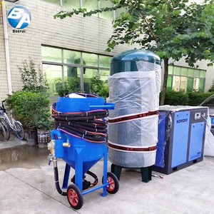 Rust Removal High Pressure Dry Mobile <strong>Sandblasting</strong> Tank Dry and Wet <strong>Sandblasting</strong>, Dust-free <strong>Sandblasting</strong> Surface Treatment - Product Image 6