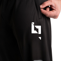 Pantalon de sport respirant à séchage rapide en maille de nylon imprimé pour hommes, taille plus, fitness