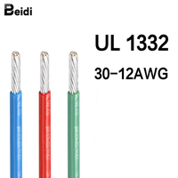 BEIDI FEP Insulated Tinned Copper Wires 600V Single Core Heat Resistant Wires 22 24 26 28 30 AWG AWM 1332 Electrical Wire