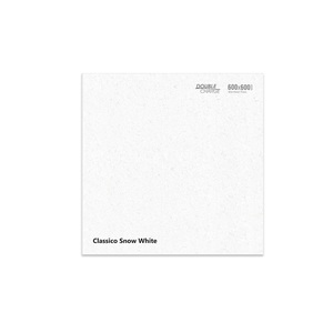 Nouvelle arrivée Carreaux vitrifiés émaillés polis au design moderne60 x 60 CM Classico Carrelage de sol blanc neige pour la maison Carrelages en porcelaine - Product Image 1