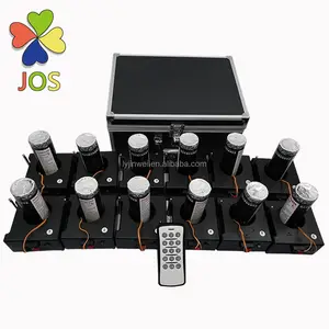 12 channel 9 V battery wireless remote control fireworks firing system for cold fountain fireworks with rapid fire and fire all