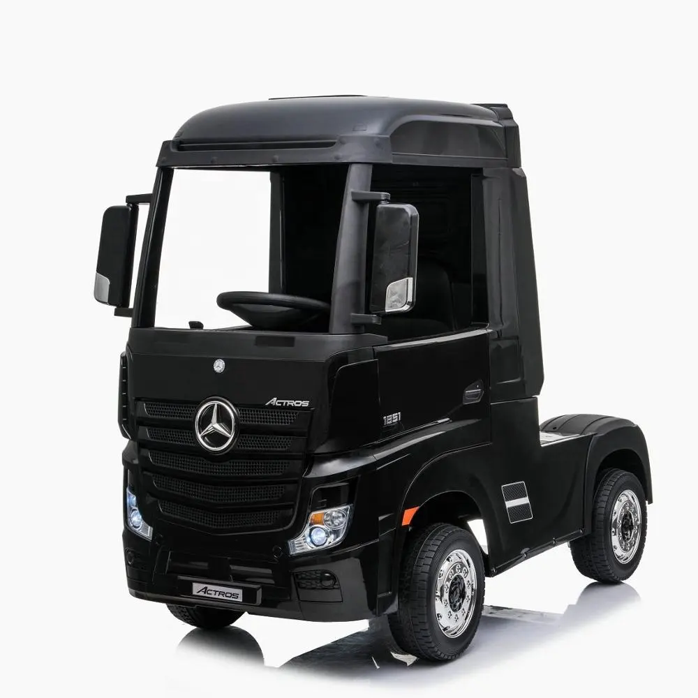 Mercedes-benz — <span class=keywords><strong>voiture</strong></span> électrique avec roues, pour enfants, avec mp3, Actros, camion lourd, aussi en plein air, 2020