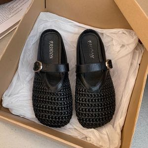 Nuove Ciabatte Estive da <span class=keywords><strong>Donna</strong></span> Baotou 2025, Moda Joker con Suola Spessa in Rete, Ammortizzanti, Comode per la Spiaggia - Product Image 5