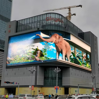 Pantalla LED para Exteriores de Alta Luminosidad 960x960, Impermeable IP66, de Doble Cara, con Gabinete de Aluminio Fundido a Presión, para Anuncios en Fachadas de Plazas