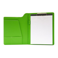 Porte-documents en cuir PU avec logo personnalisé A4 A3 A5 Menu vierge Sublimation Médical Infirmier Porte-documents Pliables Rangement Clipboard