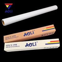 Rouleaux de toile pour artistes Aoli, impression numérique à jet d'encre, encre éco-solvant, imperméable, polyester/coton, pour la décoration murale