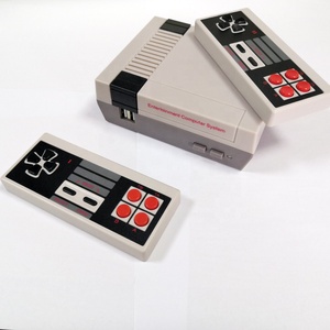 Consola de Videojuegos Retro de 8 Bits Estilo Clásico, 630 Juegos, Mini Control Inalámbrico de 2.4GHz, Enchufe Estadounidense/Europeo, Salida AV - Product Image 1