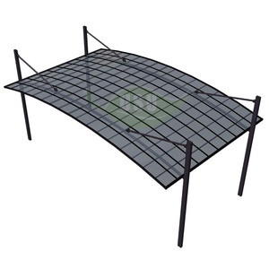 Voile d'ombrage pour voiture, accessoire pour <span class=keywords><strong>garage</strong></span> en polycarbonate, chittageong, en aluminium - Product Image 1