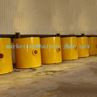 Haute Qualité En Gros Flottant Cylindrique En Acier Bateau Bouée Fender Marine Amarrage pour Navires Bateaux en Mer Marina Utilisation