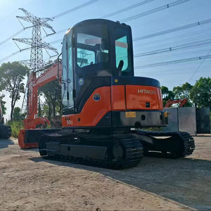 Mini excavatrice d'occasion Hitachi ZX55 d'une capacité de 5.5 tonnes La machine de pelle d'occasion du Japon en vente à bas prix - Product Image 1