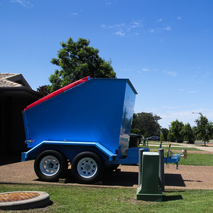 Hydraulic Small Mobile Skip Bins <strong>Trailer</strong> <strong>Trash</strong> for Efficient Waste Management - Product Image 4